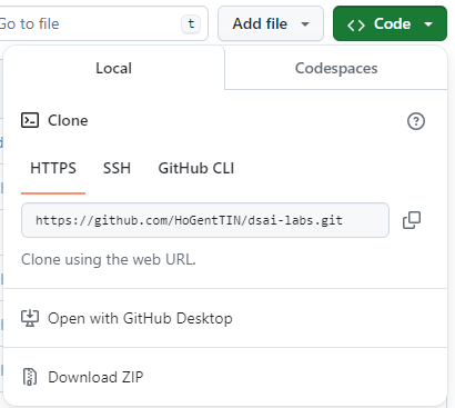 GitHub repository download