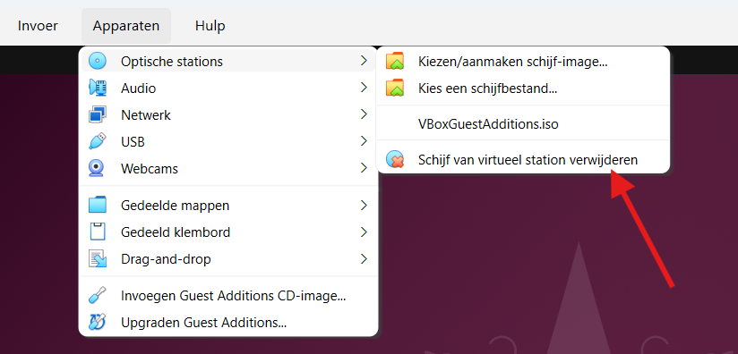 Virtualbox Remove Guest Additions