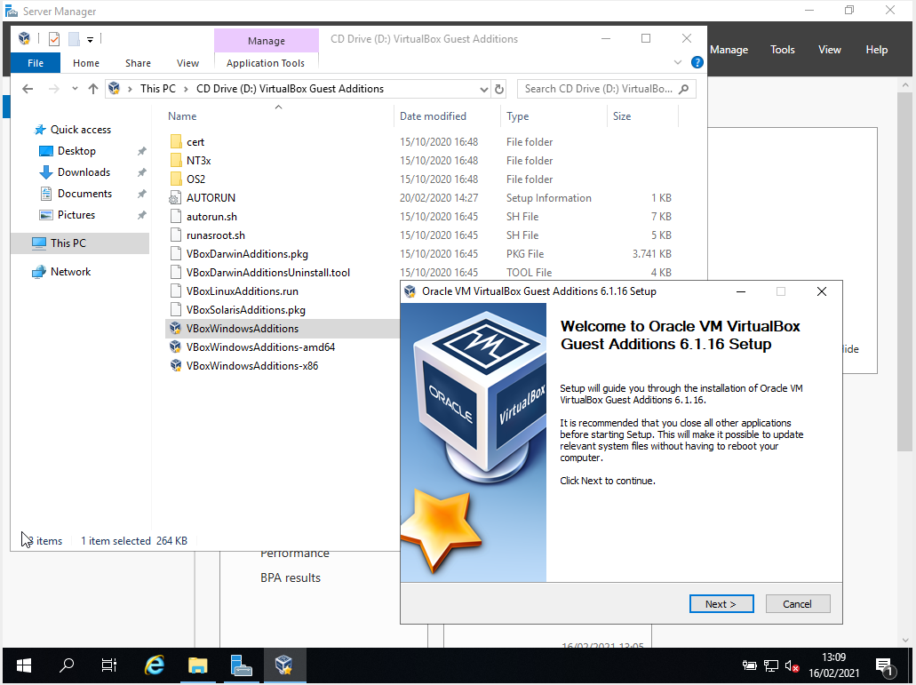 Windows - Guest Additions
