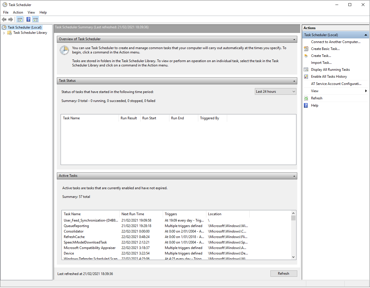 Automatische Processen plannen - Task Scheduler